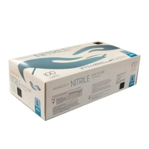Gants nitrile Non poudré X100 BLEU OU NOIR
