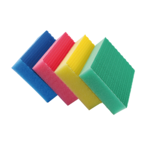 EPONGE ALIMENTAIRE LOT DE 4 COULEURS X4